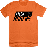 Tyler Rogers MLBPA Tee orange In The Clutch